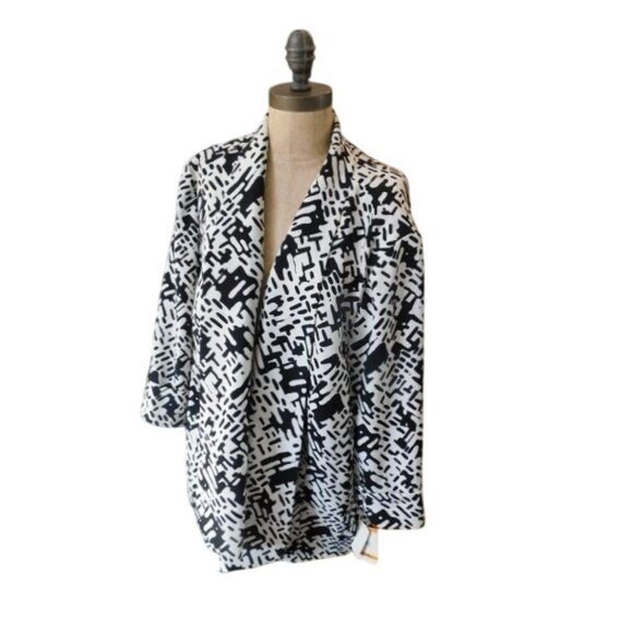 Kasper Size 24W Plus Size 3/4 Sleeve Lined Jacket Blazer NWT - Picture 2 of 3